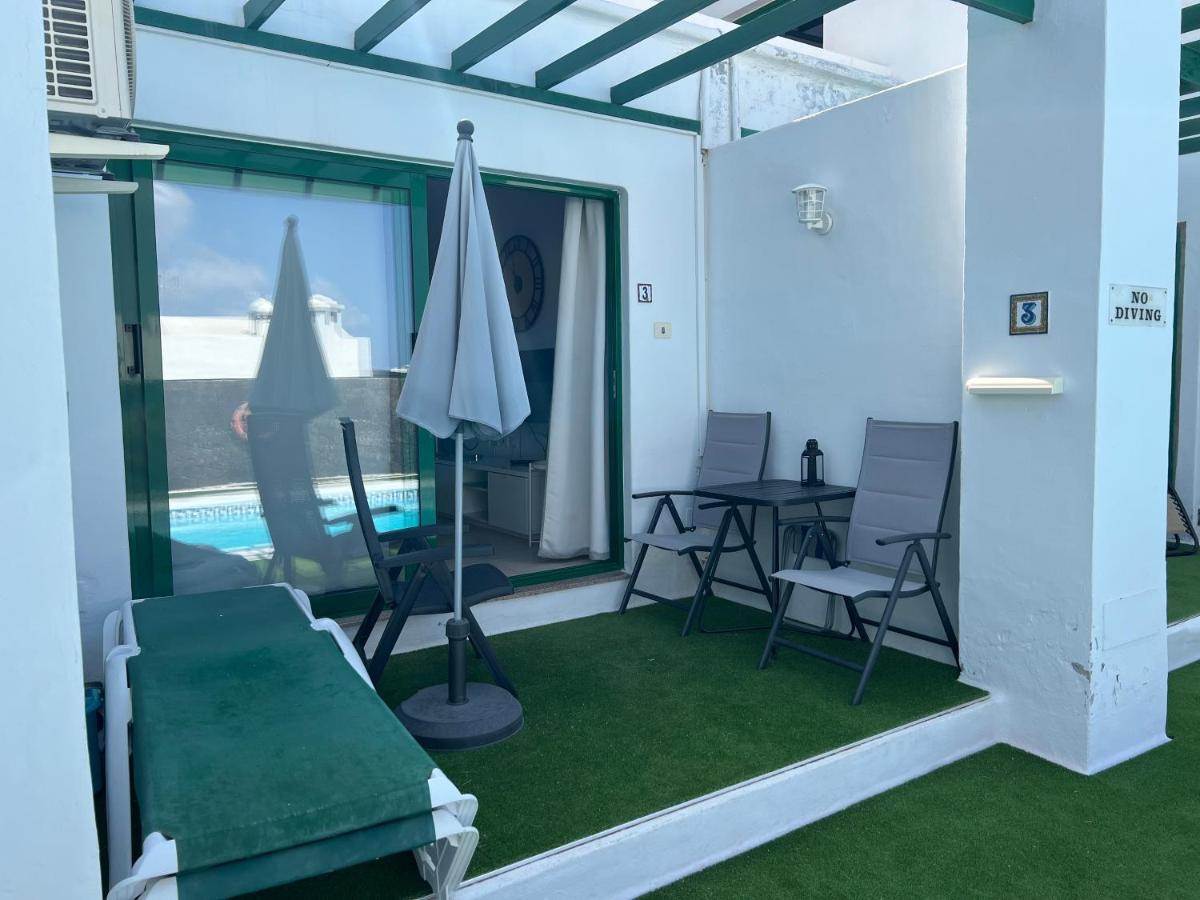 Oasis Blue - Beautiful 1 Bedroom Apartment On Private Complex With Pool Tías Eksteriør bilde